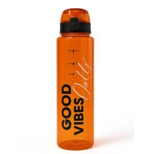 bouteille d eau good vibes ml orange