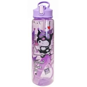 bouteille d eau transparente avec bouchon pratique ml violet