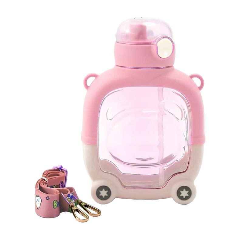 Bouteille d'Eau Lovelly Pour Fille 400 ml - Rose 1 bouteille d eau lovelly pour enfant rose r