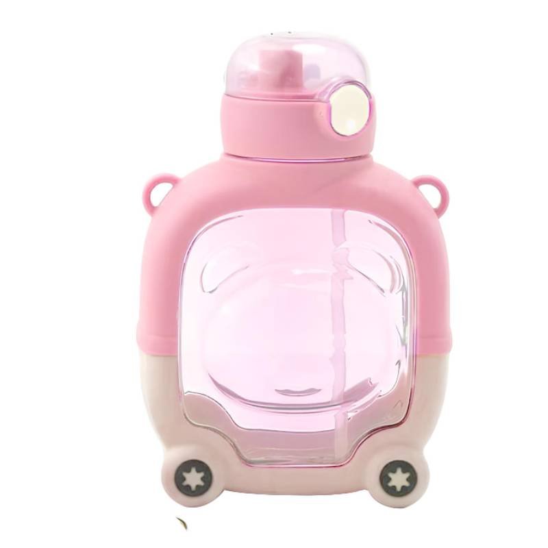 Bouteille d'Eau Lovelly Pour Fille 400 ml - Rose 2 bouteille d eau lovelly pour enfant rose r