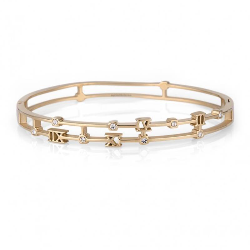 Bracelet Femme POLO SANTA BARBARA - Gold 1 bracelet femme polo santa barbara gold sbj