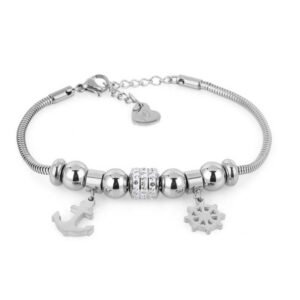 bracelet femme polo santa barbara silver sbj