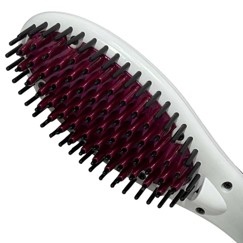Brosse Séchoir FLORENCE HK449-1 Avec Sérum 50W - Rose 3 brosse sechoir florence hk avec serum w rose