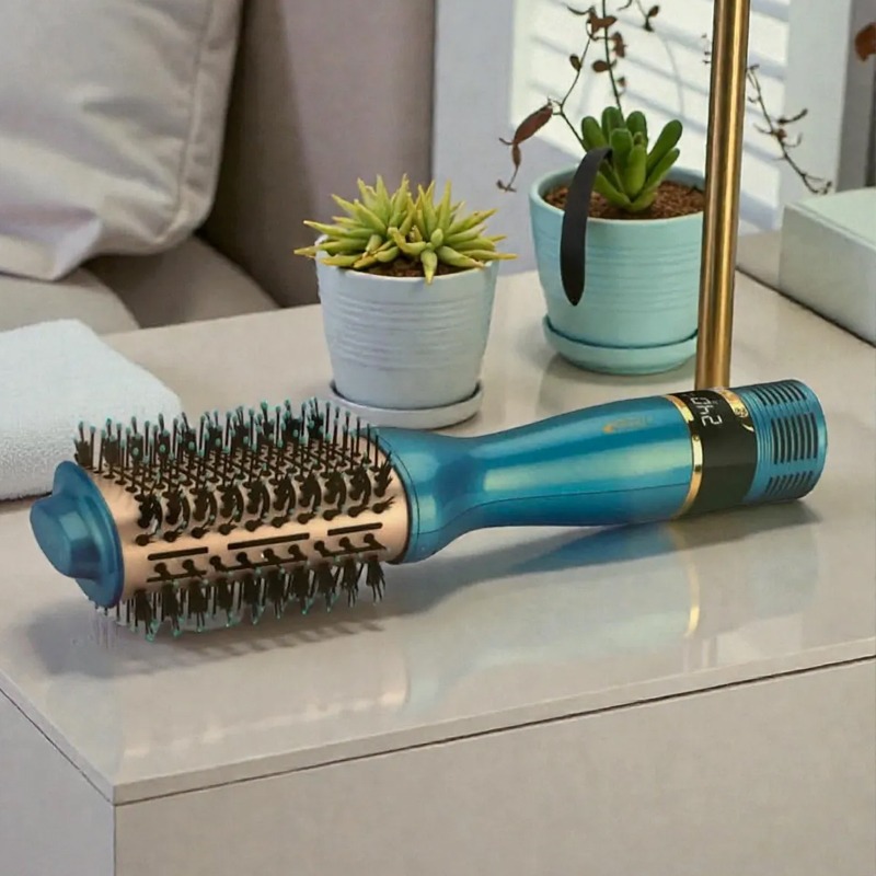 Brosse Soufflante FLORENCE HK449-3 1000W - Bleu 5 brosse soufflante florence hk w bleu
