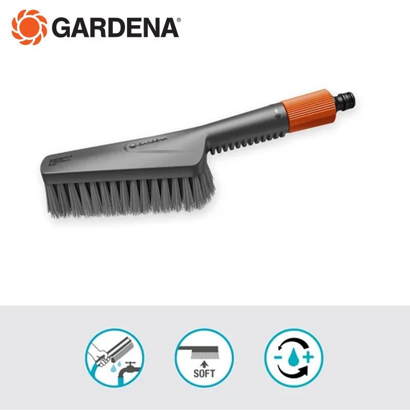 brosse de lavage main gardena s souple cleansystem