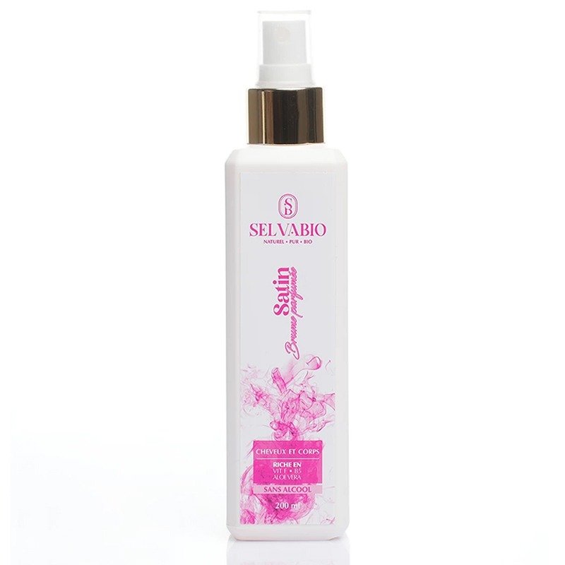 Brume Parfumée SELVABIO Satin Pour Femme - 200ml 1 brume parfumee selvabio satin pour femme ml
