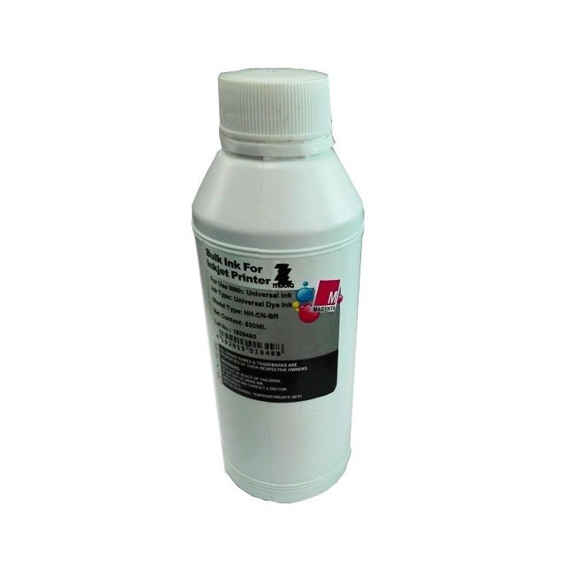 Bouteille D'encre Adaptable Universelle 1 Litre - Magenta 1 bt encre magental
