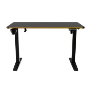 bureau de gaming nanon pcgd elec avec eclairage led noir