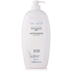 BYPHASSE CARESSE LAIT DE DOUCHE PROTEINE DE LAIT 2L 2 byphasse caresse lait de douche proteine de lait l