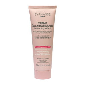 BYPHASSE CREME VISAGE ECLAIRCISSANTE WHITENING EFFECT SPECIALE PEAUX SECHES 75ML 3 byphasse creme visage eclaircissante whitening effect speciale peaux seches ml