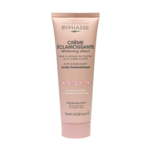 byphasse creme visage eclaircissante whitening effect tous types de peaux ml