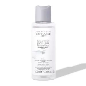 BYPHASSE EAU MICELAIRE CHARBON ACTIF 100ML 3 byphasse eau micelaire charbon actif ml