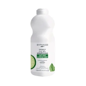 BYPHASSE FAMILY SHAMPOOING THE VERT CITRON VERT CHEVEUX GRAS 750ML 3 byphasse family shampooing the vert citron vert cheveux gras ml