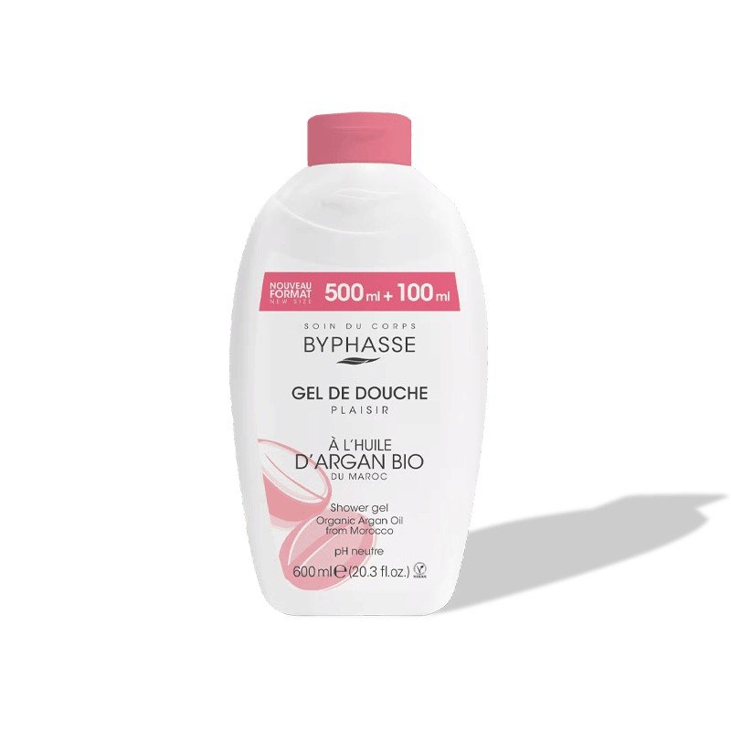 BYPHASSE GEL DE DOUCHE A L'HUILE D'ARGAN BIO 600ML 1 byphasse gel de douche a l huile d argan bio ml