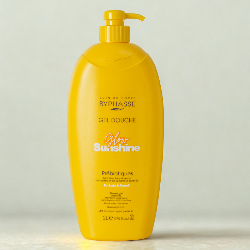 BYPHASSE GEL DOUCHE GLOW SUNSHINE 2L 1 byphasse gel douche glow sunshine l