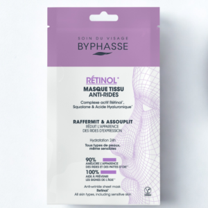 byphasse masque tissu anti rides retinol skin booster ml