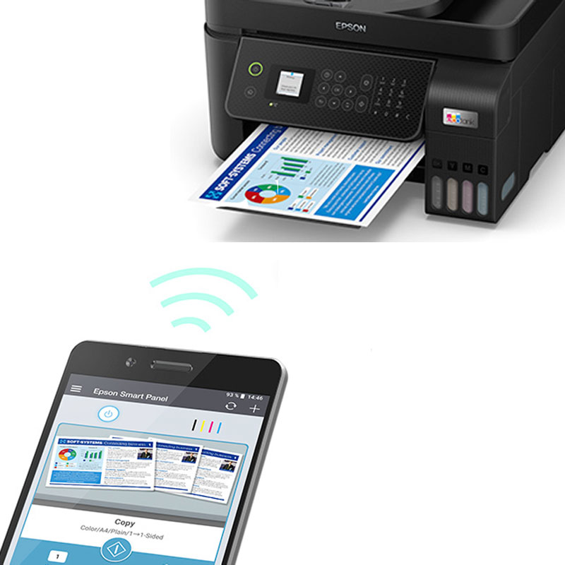 Imprimante EPSON EcoTank L5290 à Réservoir Intégré Wifi 4En1 Couleur 4 ccj