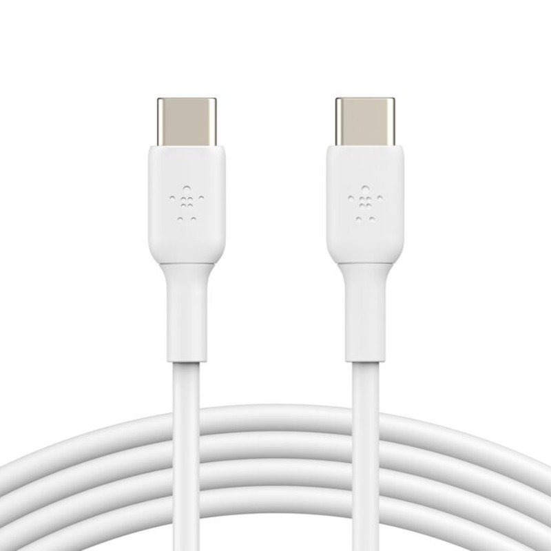 c ble chargeur belkin boost usb c vers usb c m blanc