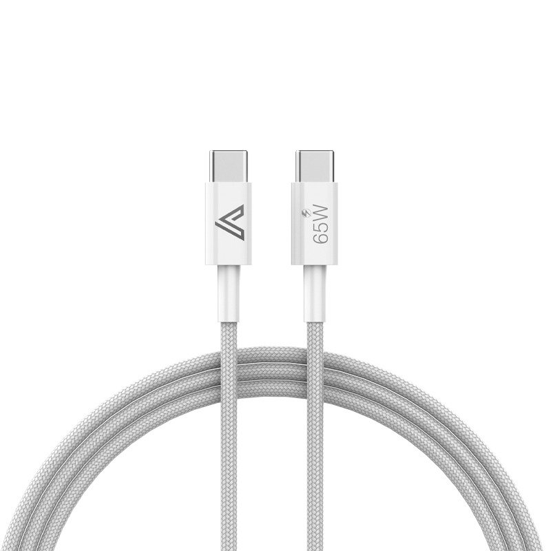 Câble De Charge Artek Type C vers Type C 65 W - Gris 1 c ble de charge artek type c vers type c w gris