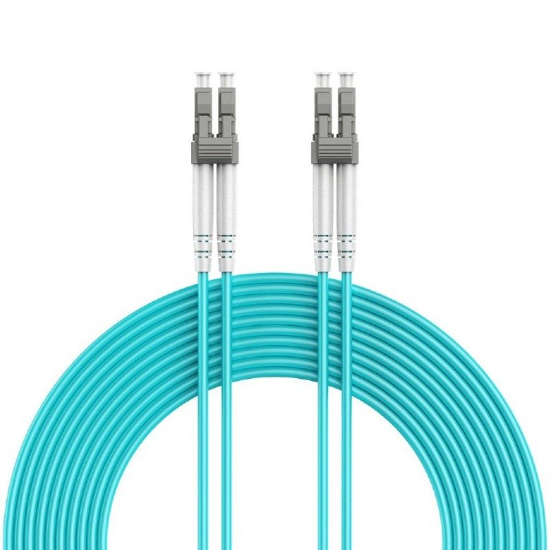 Câble à Fibre Optique multimode GEMBIRD duplex OM4 50/125, LC/LC 2m - Bleu 1 cable a fibre optique multimode gembird duplex om lc lc m bleu
