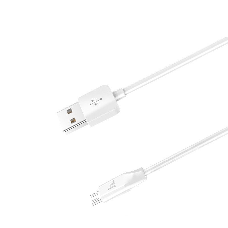 Câble De Charge Rapide HOCO X1 Micro USB - Blanc 3 cable chargeur hoco x micro usb w blanc