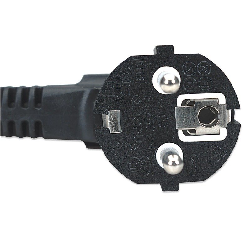 Cable D'alimentation MANHATTAN PC vers Schuko CEE Pour Chargeur 3 cable d alimentation manhattan pc vers schuko cee pour chargeur p