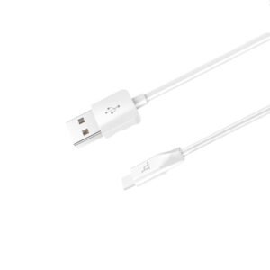 cable de charge hoco x type c blanc
