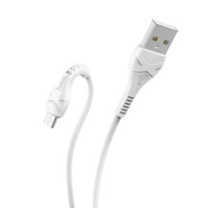 cable de charge hoco x micro usb blanc
