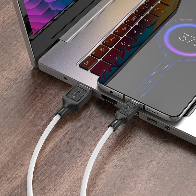 Câble De Charge Rapide HOCO X90 Micro USB - Blanc 3 cable de charge rapide hoco x micro usb blanc