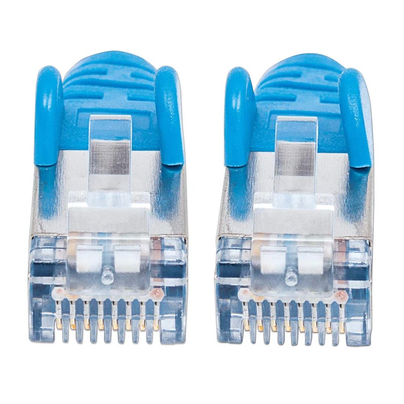 Câble Réseau INTELLINET STFP Cat 6A RJ45 1M - Bleu 2 cable reseau intellinet stfp cat a rj m bleu o