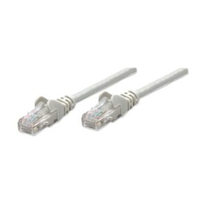 cable reseau intellinet utp cat rj m gris d