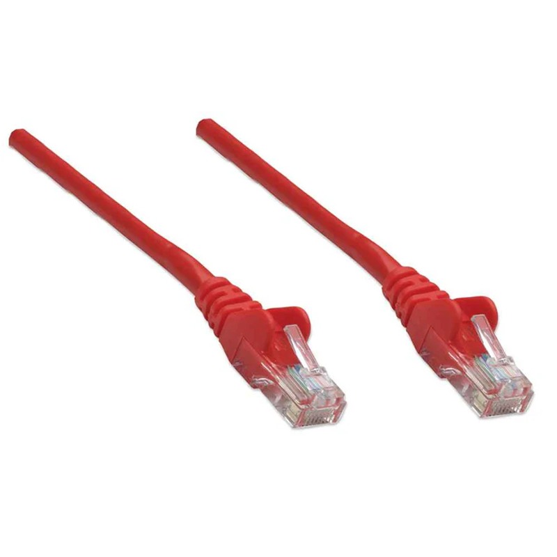 Câble Réseau INTELLINET UTP Cat 6 RJ45 1M - Rouge 3 cable reseau intellinet utp cat rj m rouge o