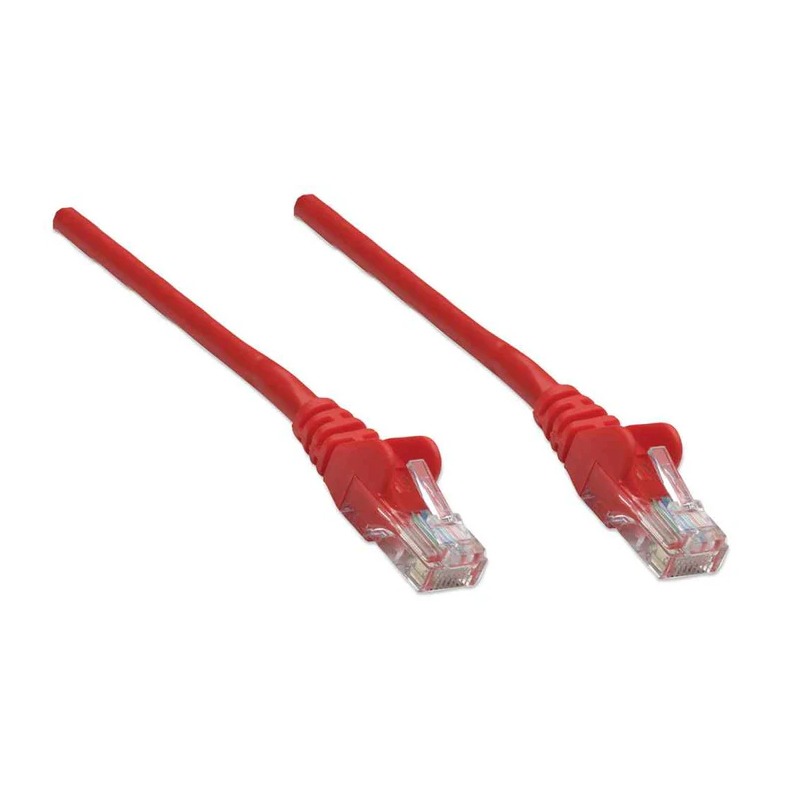 Câble Réseau INTELLINET UTP Cat 6 RJ45 3M - Rouge 2 cable reseau intellinet utp cat rj m rouge a