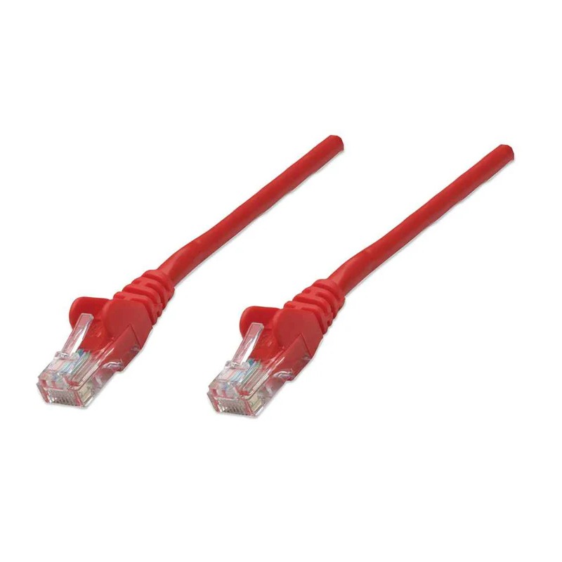 Câble Réseau INTELLINET UTP Cat 6 RJ45 3M - Rouge 1 cable reseau intellinet utp cat rj m rouge u