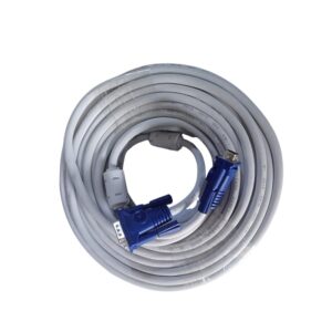 cable video vga male vers vga male metres blanc