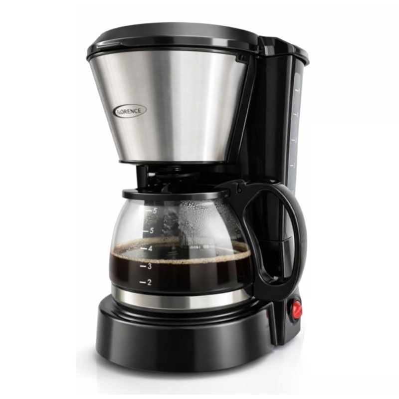 Cafetière Électrique FLORENCE HK-467 650W 0.7Litre - Noir 1 cafeti re lectrique florence hk tasses compacte