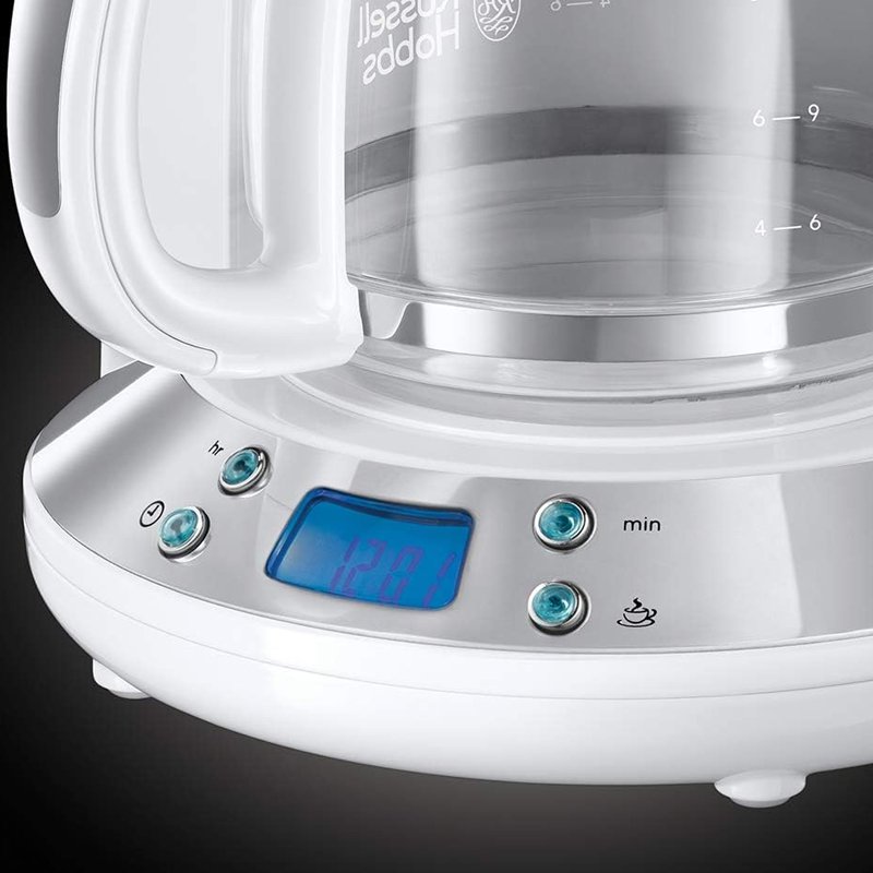 Cafetière Électrique RUSSELL HOBBS Inspire 1.25L - Blanc 2 cafeti re lectrique russell hobbs inspire l blanc