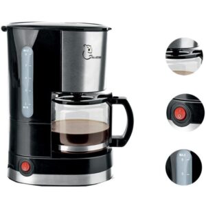 cafetiere electrique coala brown w inox a