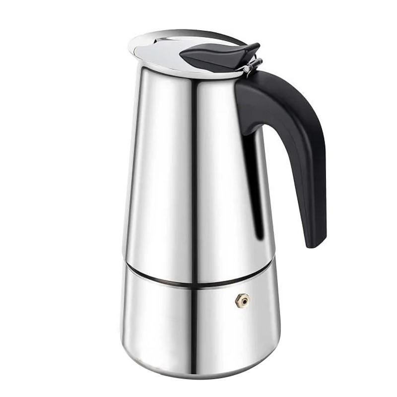 Cafetière Italienne 300ml 6 Tasses - Silver 1 cafetiere italienne ml tasses silver