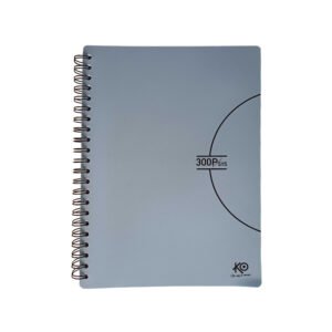 cahier pages bleu