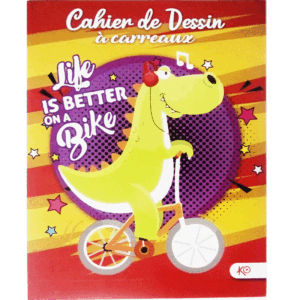 cahier de dessin ko x x cm