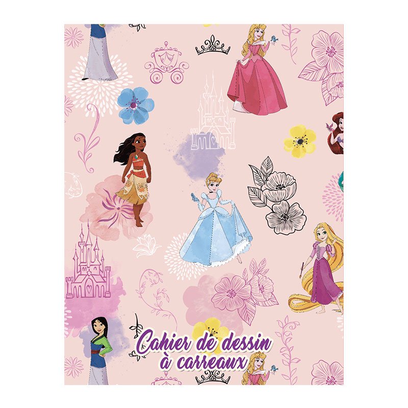 Cahier De Dessin YAMAMA Disney 16 pages 90 Gr 17x22cm 4 cahier de dessin yamama x disney pm gr