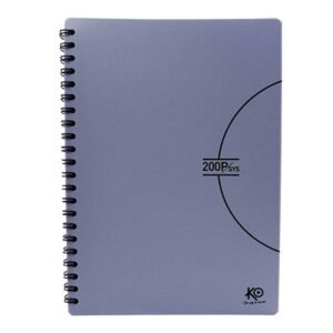 cahier ko wiro pages gf avec couverture plastique uni
