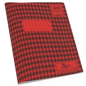 cahier piqu carreaux x pages abc