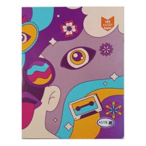 cahier piqure astro pages xcm avec couverture couch