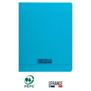 cahier piqure calligraphe pages gr seyes x cm bleu