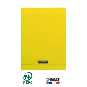 cahier piqure calligraphe pages gr seyes x cm jaune