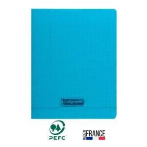 cahier piqure calligraphe pages seyes gr x cm bleu