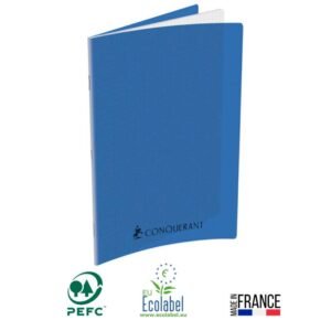 cahier piqure conquerant pages gr seyes x cm bleu