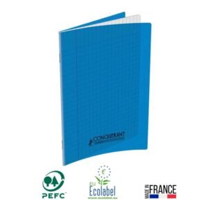 cahier piqure conquerant pages gr seyes x cm bleu